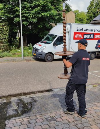 oud hout laten ophalen